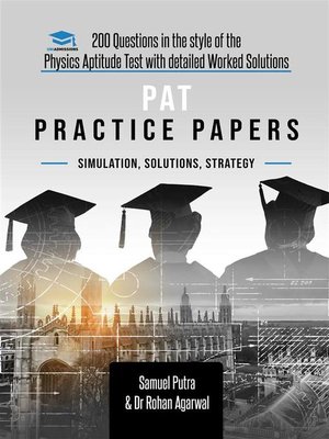 cover image of PAT Practice Papers